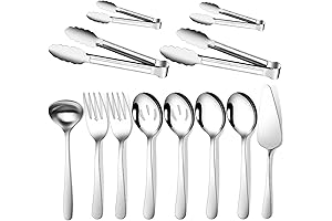 12-Piece Serving Utensils for Effortless Entertaining