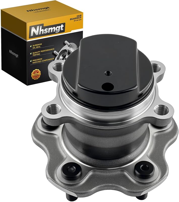 Cubo e rolamento de roda traseiro 512534 Nhsmgt com ABS para Nissan Rogue e Rogue Sport FWD – 1 unidade