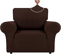 Vista 43 de LURKA Fundas Elásticas para Silla Sofá de 1 Pieza Cubiertas de Sofá para Protector de Muebles Sofá Cubiertas Completas con Parte Inferior Elástica