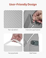 Vista 6 de VEVOR Bed Wedge Pillow for Sleeping, 3 Pcs Adjustable Orthopedic Bed Wedge Set, with Jacquard Washable Cover & Foam Support, Post Surgery Pillow for