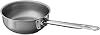 PADERNO Sauteed Pan Lidless 1113-18 18-10 Stainless Italian ASTF418