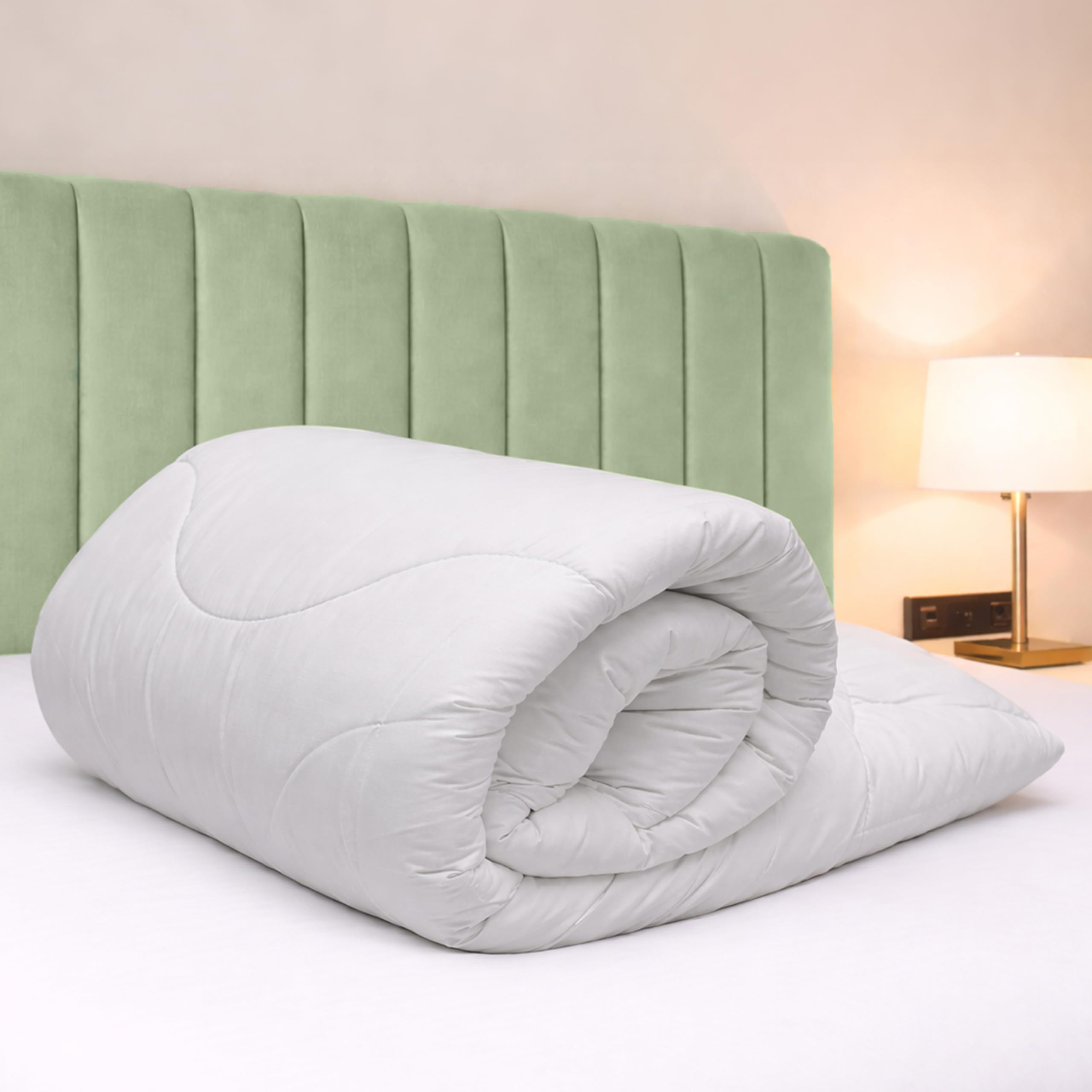 Bianca Fine Linens 180 Thread Count 100% Cotton Anti Allergy 4.5 tog Single Duvet White