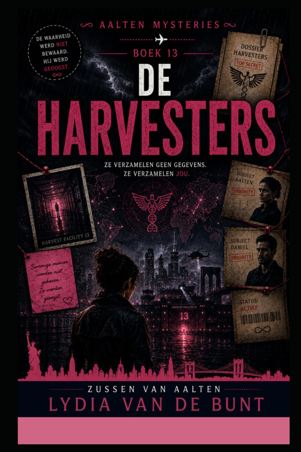 De Harvesters: Een internationale conspiracy thriller vol geheime experimenten, surveillance, verborgen netwerken en psychologische spanning (Van Aalten mysteries)