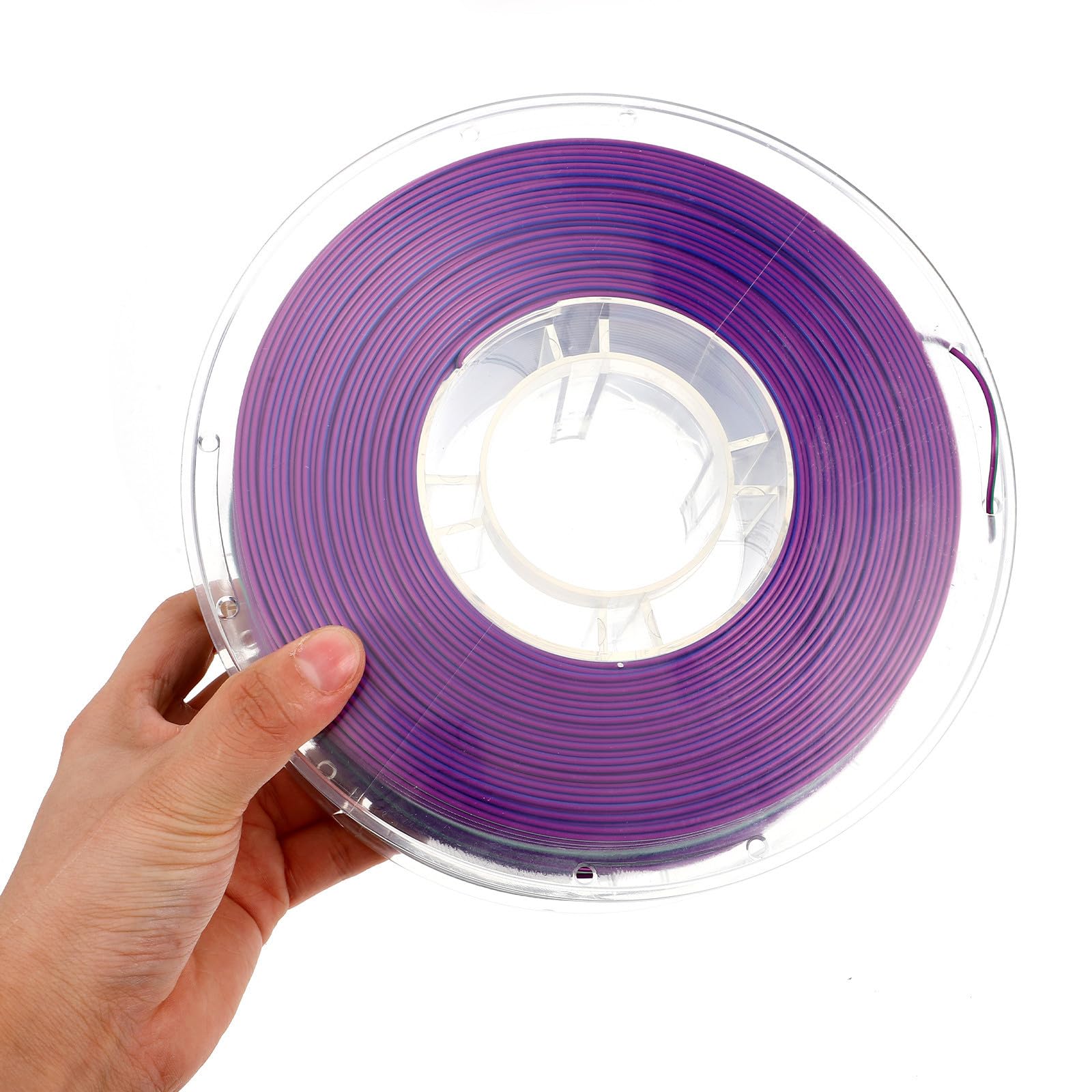 USHOBE Filamento Pla 1.75mm per Stampante 3d, Bobina da 1kg, Materiale Compatibile e Facile da Usare, per Stampa Precisa e Affidabile