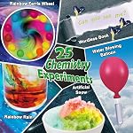 UNGLINGA 70 Lab Experiments Science Kits for Kid Chemistry Set STEM Toys | Educational Scientific Toys, Gifts for Girls Boys, Erupting Volcano, Crystal Growing, Fruit Circuits