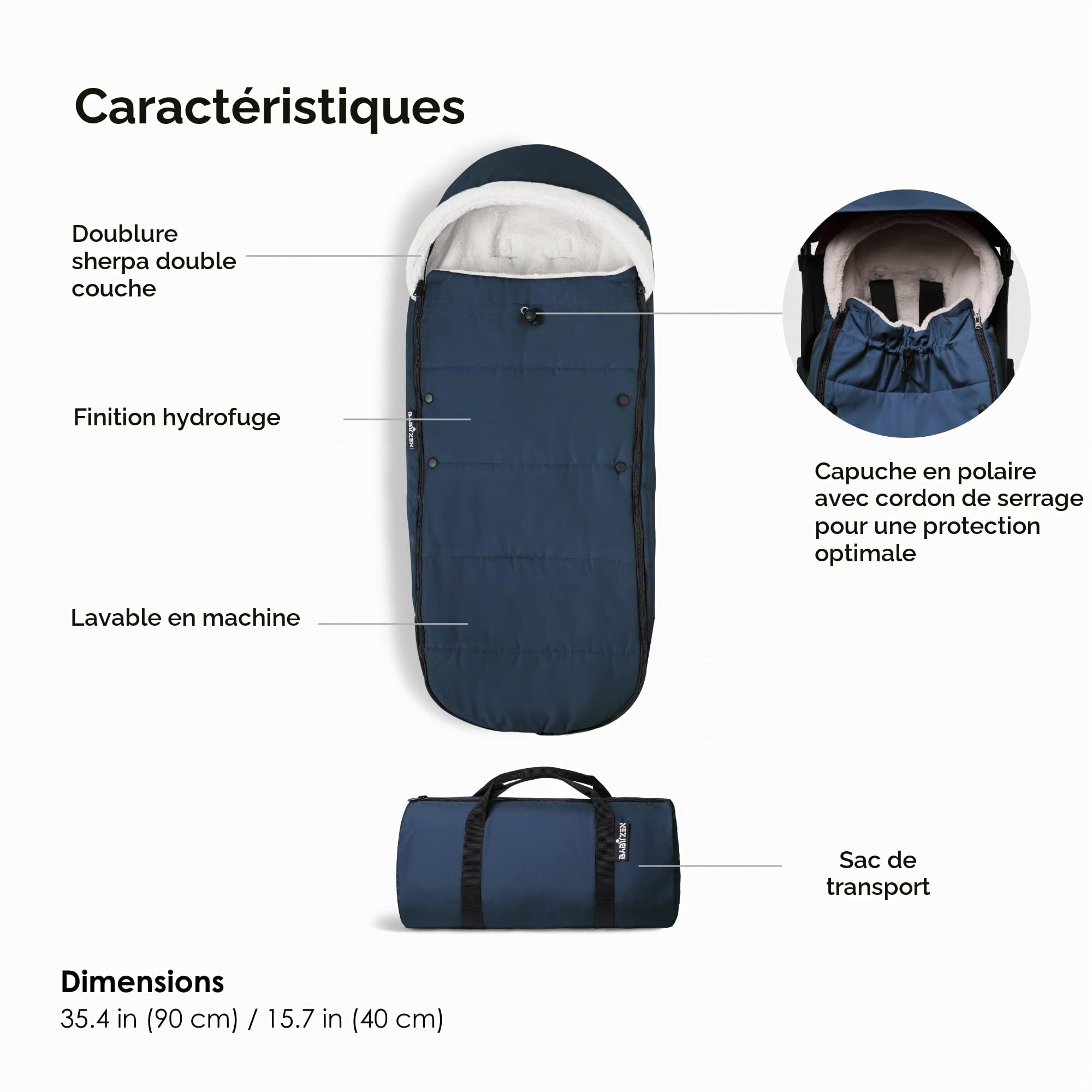 Babyzen Chancelière pour poussette
