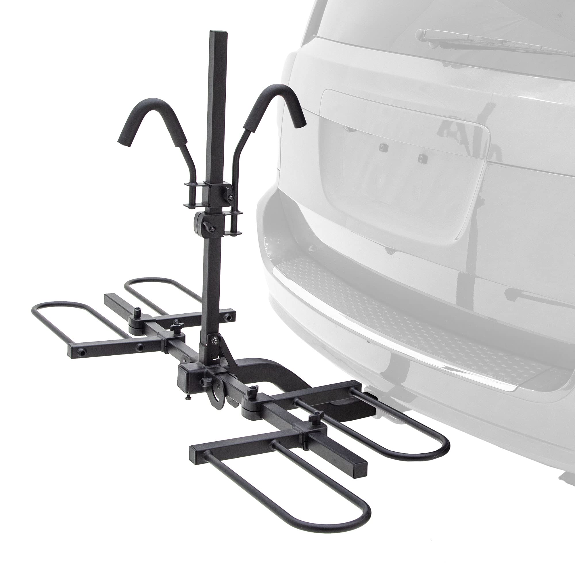 ELEVATE OUTDOOR Hitch-Mounted Bike Rack for E-Bikes and Fat Tire Bikes - 2 Bike