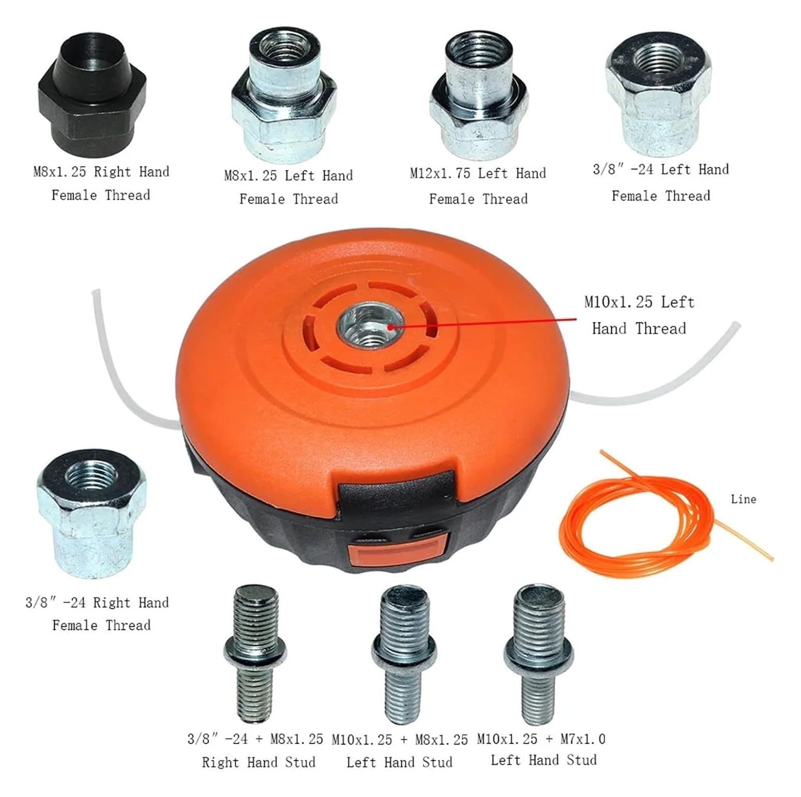 Testina for decespugliatore P25 P35, Li-40T Premio T251 T26CS