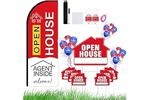 Massive 42-pcs Open House Signs for Maximum Visibility