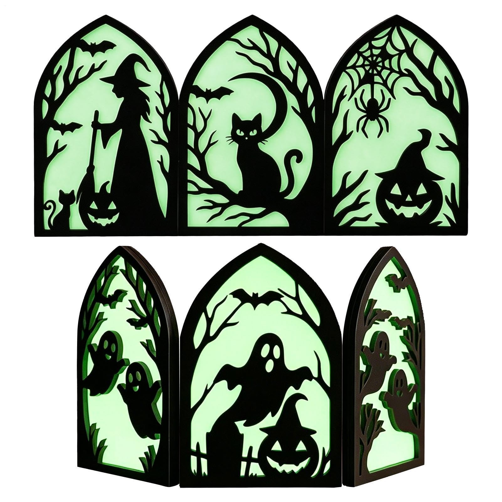 Panneau fantôme d'Halloween décoration de bureau et chambre
