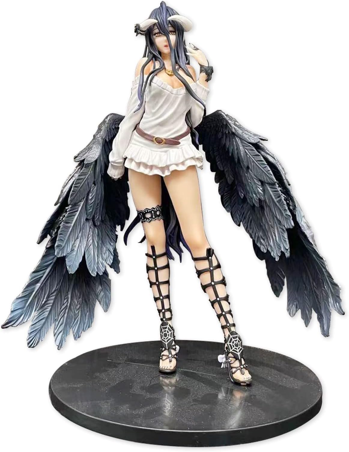 Myuilor Anime Figure Wedding Dress Flower Ball Pure White Girl PVC Figure Toys Limited Edition Doll Gift Model Decoration