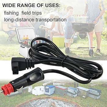 Amazon.co.jp: 冷蔵庫DCケーブル 車載冷蔵庫 汎用 2M 4M シガー