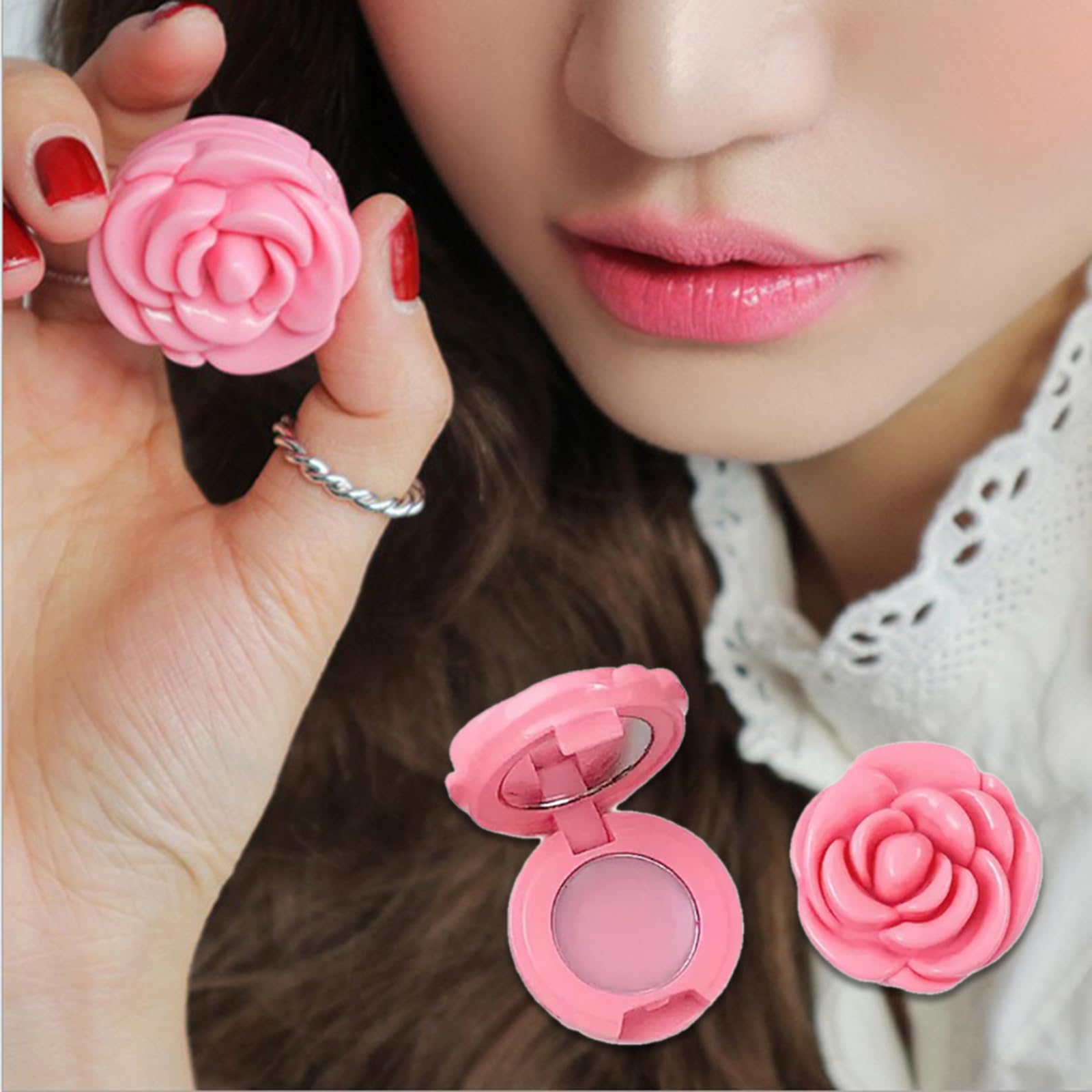 Portable Empty Lipstick Palettes Empty Makeup Palettes Empty Highlighters Container For Eyeshadow Lipstick Blusher Powder