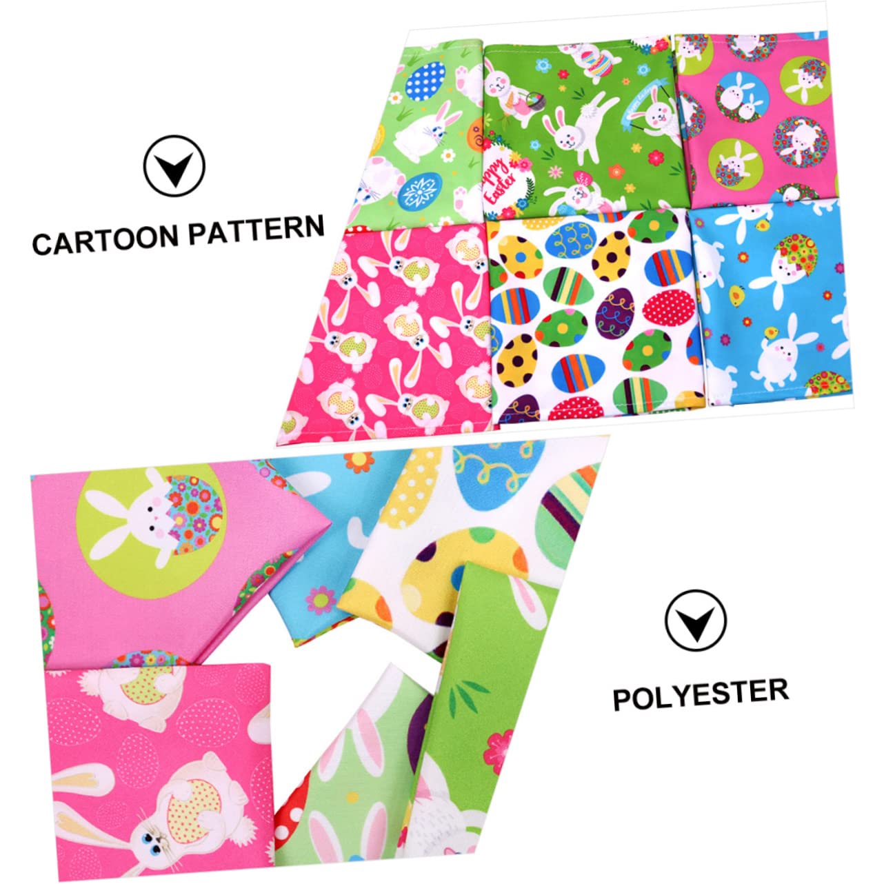 POPETPOP 15pièces Bandanas Animaux De Compagnie Imprimés Pâques Écharpes Triangulaires Lavables pour Chiens Et Accessoires Festifs Et Amusants