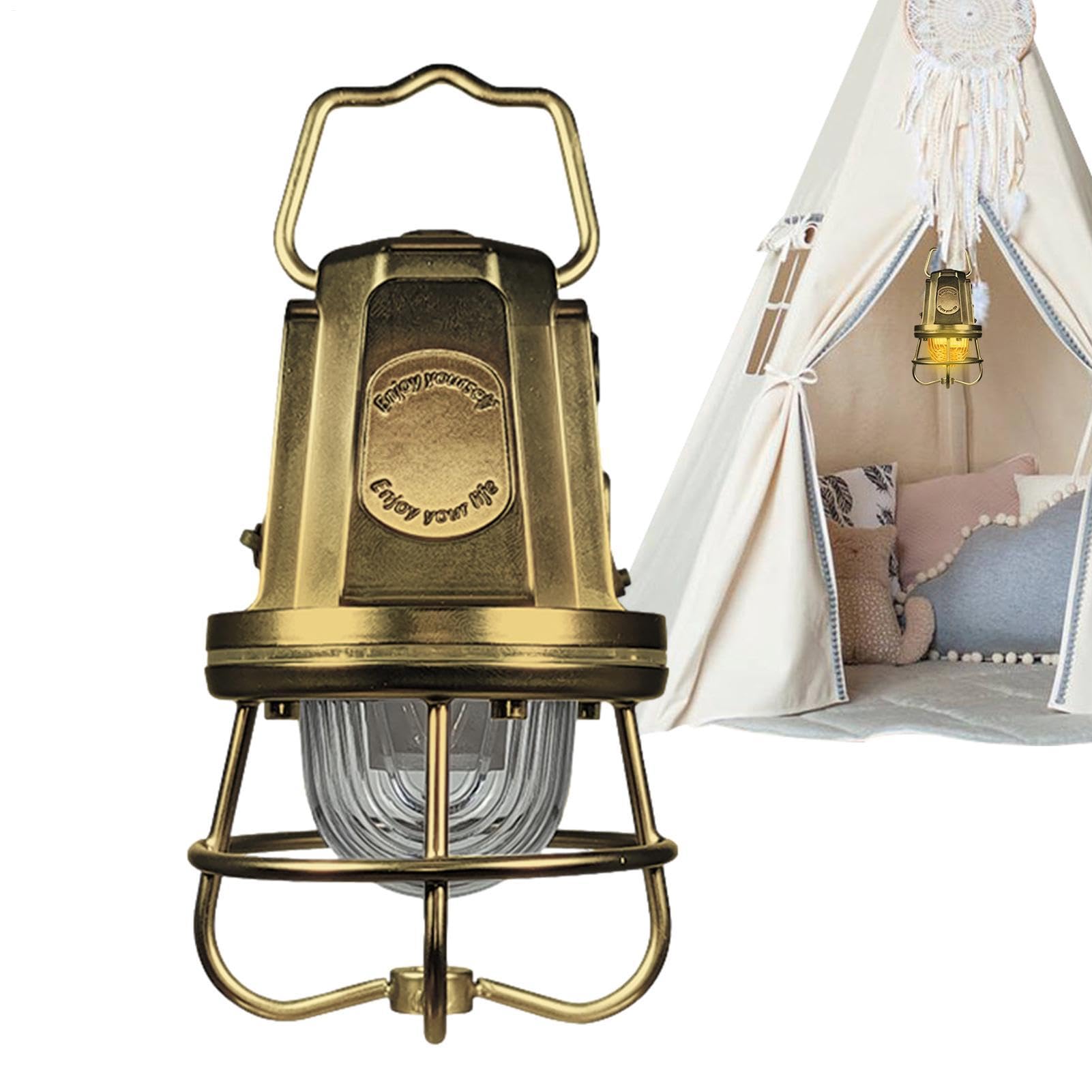 Linterna para Camping Lámpara de Equipo de Supervivencia con Regulación de | Linterna LED Portátil para Acampada para Tienda de Campaña, Exterior, Apagones, Toldo y Balcón