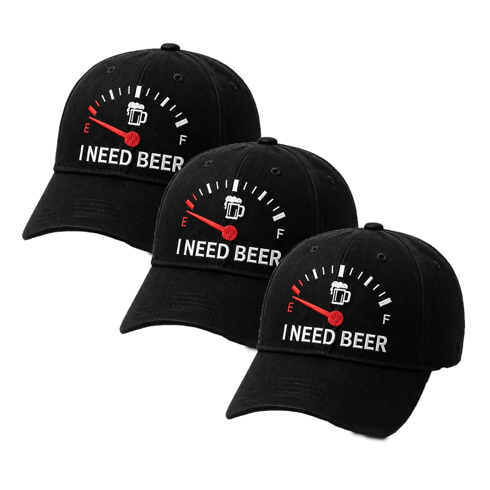 Ho Bisogno di Un Berretto da Baseball con Cappello da Birra | Cappello da papà vintage lavato regolabile per amante della birra, regalo per umorismo, cappello da festa per uomo e donna