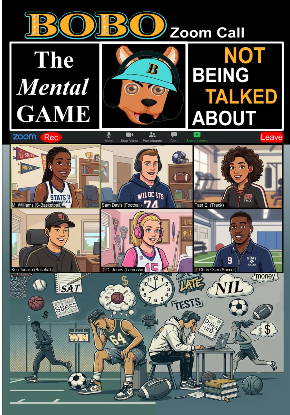 BOBO Zoom Call The Mental Game: Not Being Talked About