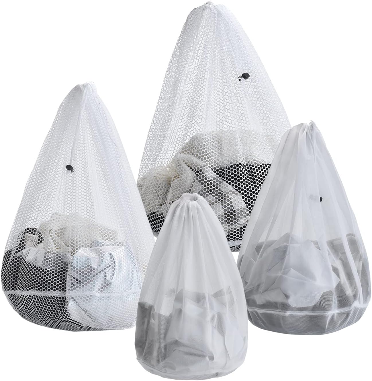 large mesh drawstring bolsas