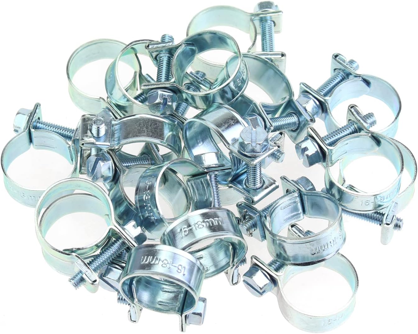 HELIFOUNER 20 Pieces 1618mm Mini Fuel Injection Style Hose