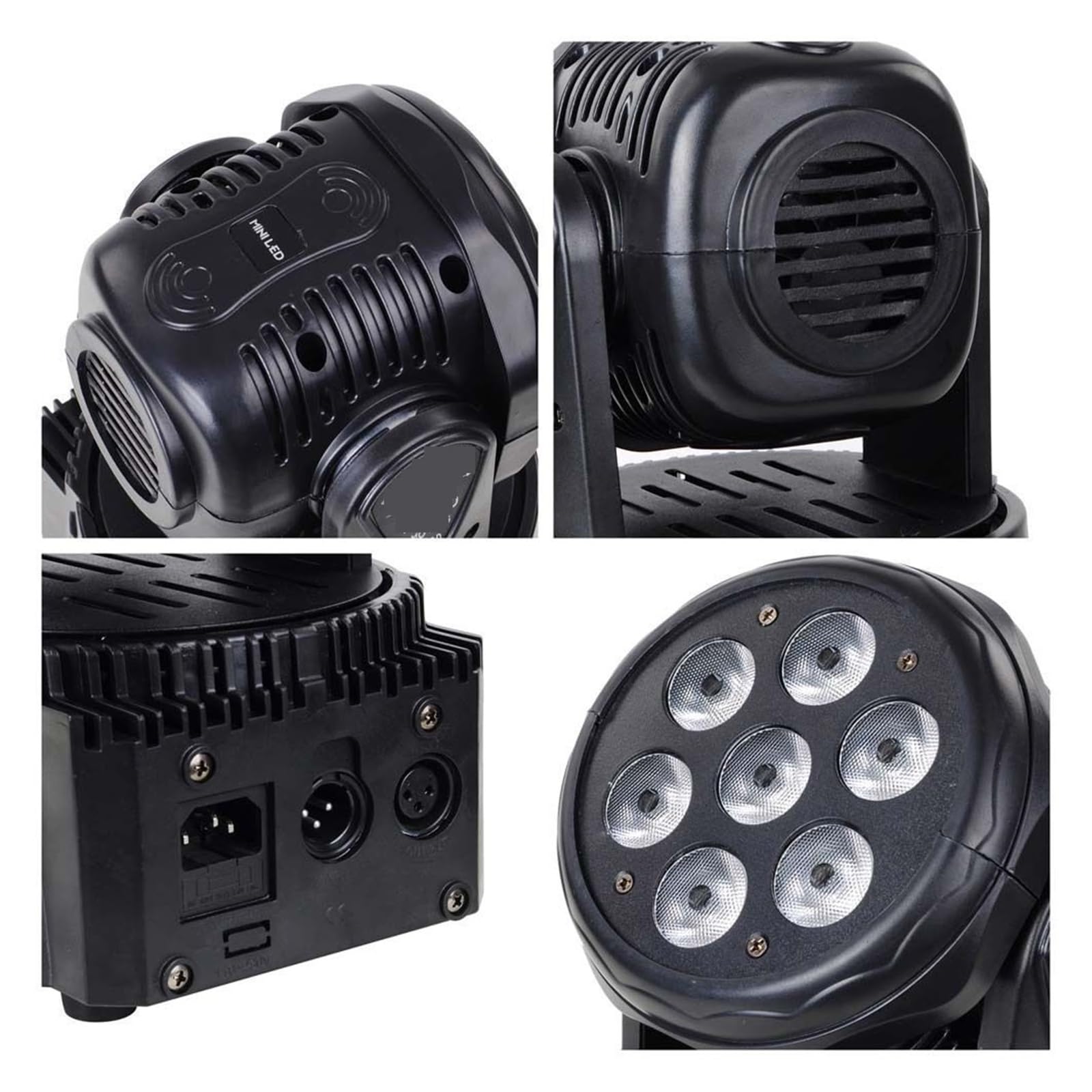 LED Wash 7x18W RGBWA + UV/7x12W RGBW Moving Head Beleuchtung 4in1 for Disco DJ KTV 12/16DMX Kanäle Bühne Dj Licht Für Partys und Clubs