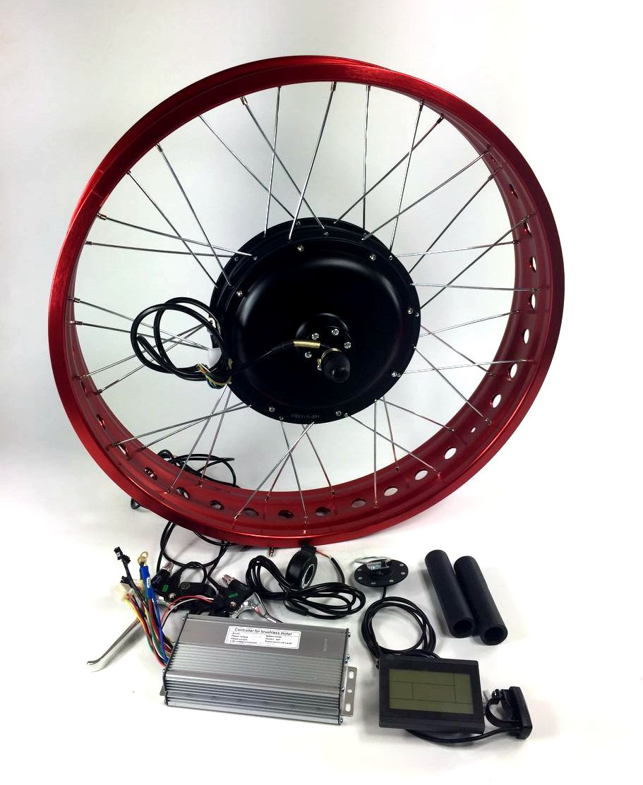 Amazon | Red Rim 48V 1000W リアホイール ギアレスハブモーター