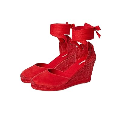 Soludos Leather Marseille Wedge Women