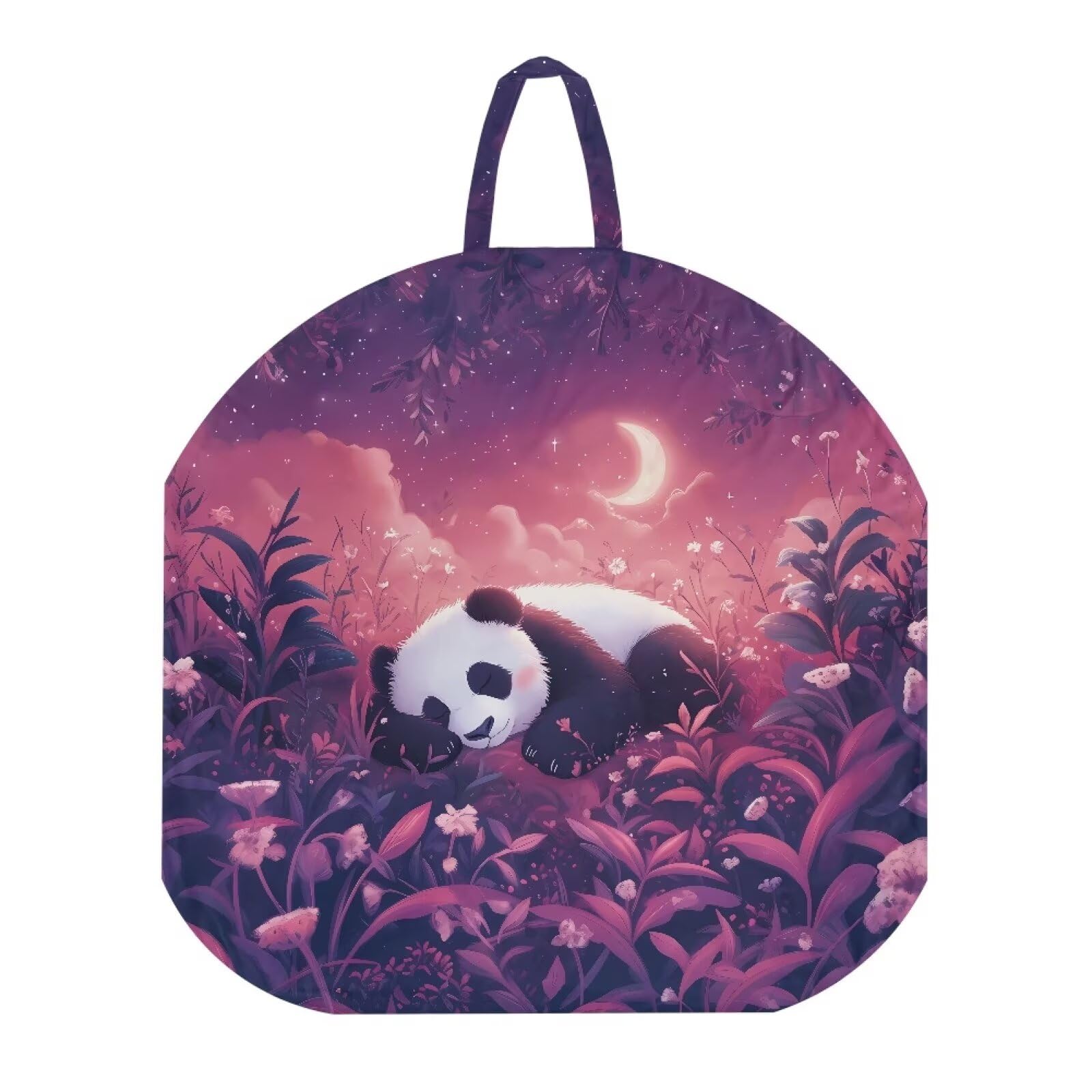 Wiryuouvt Sleeping Panda Nursing Pillow Cover Case Plush Breathable Breastfeeding Pillow Slipcover Fits Nursing Pillow Super Soft Snug Positioners for Baby Boy Baby Girl Feeding Cushion Cover