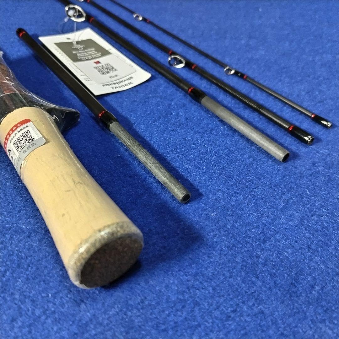 ロッドの長さが変えられるパックロッド 1.27mと1.44m ベイト 渓流