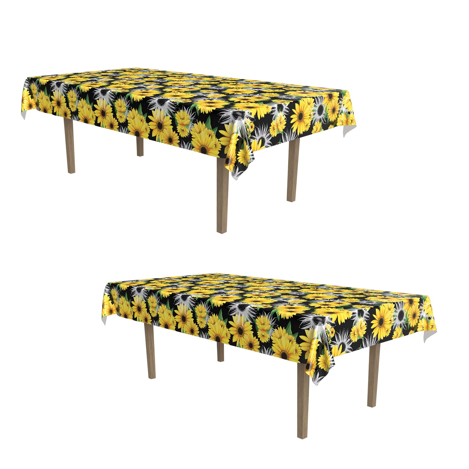 Beistle Sunflower Tablecover Pack of 2