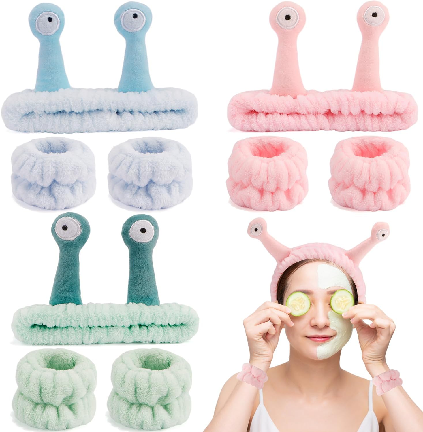 Chanaco Head Band for Washing Face, Spa Headband, Makeup