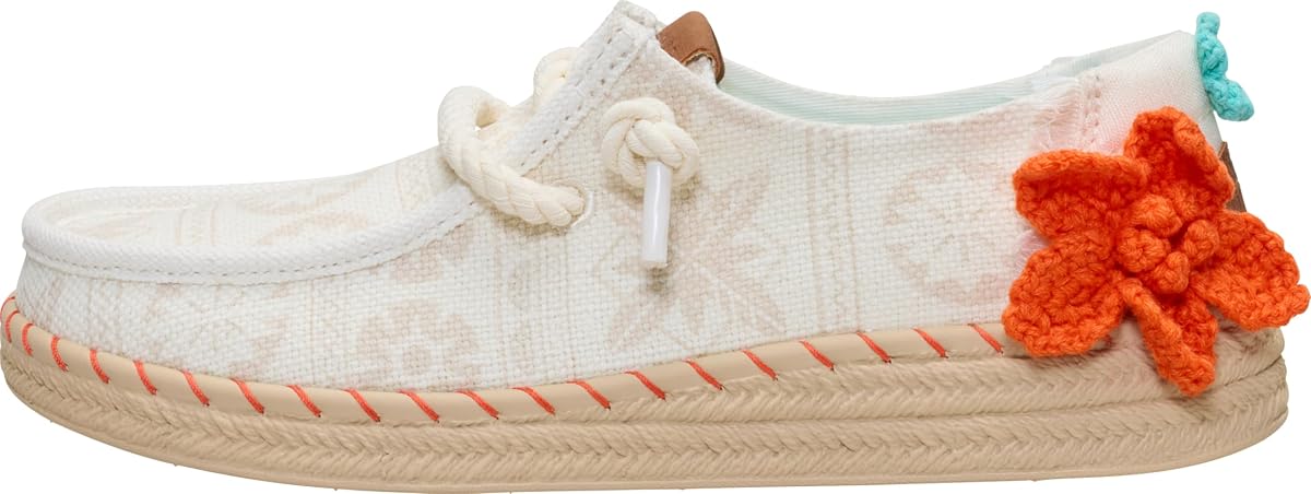 Zapato sin cordones Wendy Alpargata Moana para mujer | Mocasín ligero | Suela EVA flexible | Fácil de colocar