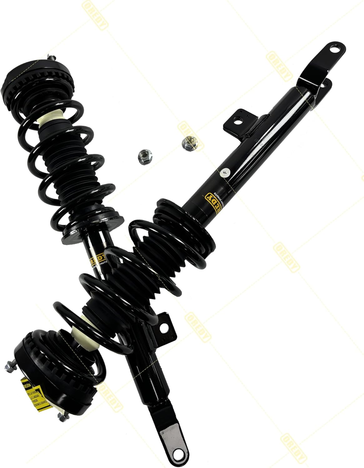 OREDY Front Struts w/Coil Springs - Replacement for RWD 2012-2018 Dodge Charger V6 2012-2014 Dodge Challenger V8 Assembly, 2PCs - 472665