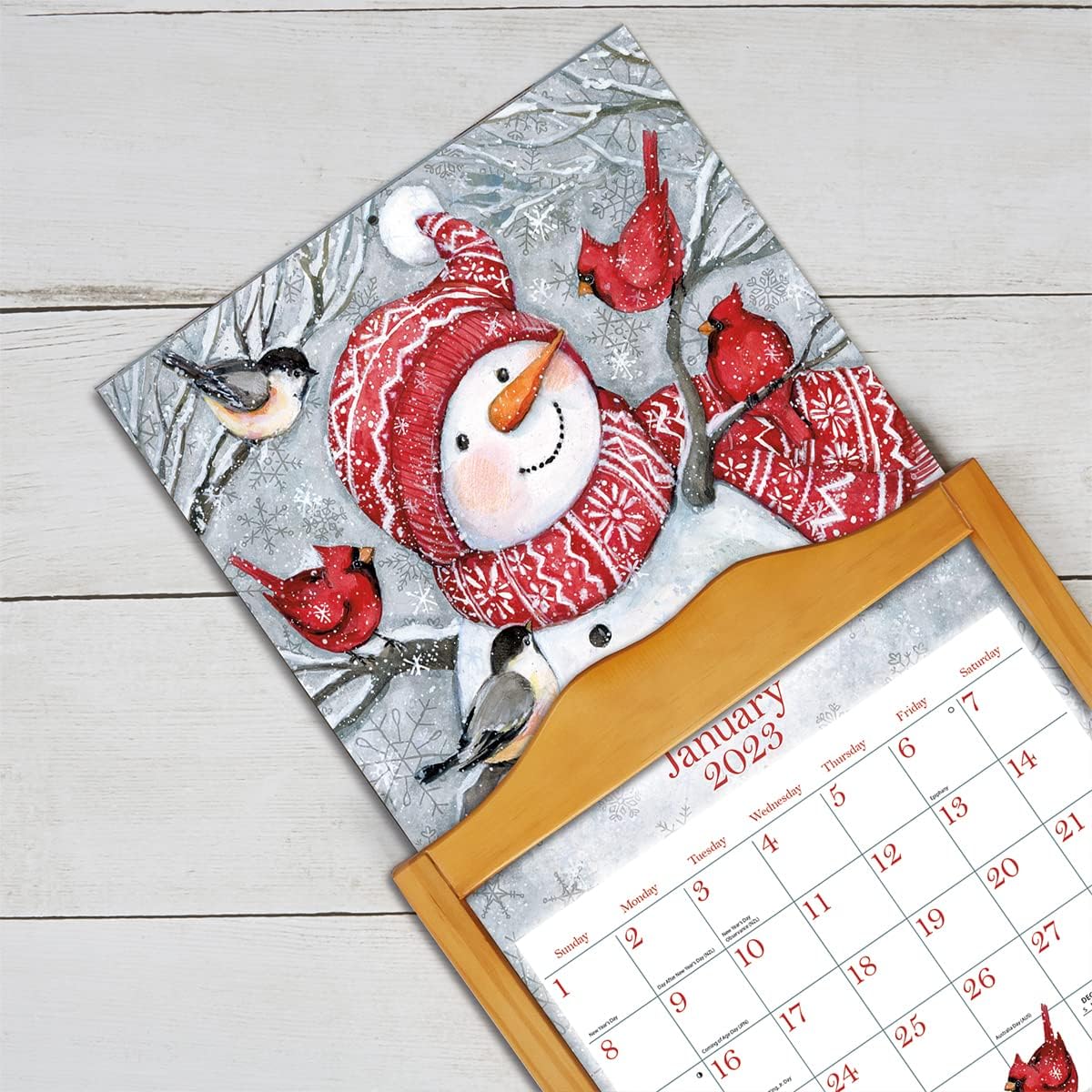 LANG SAM SNOWMAN 2023 WALL CALENDAR : Everything Else