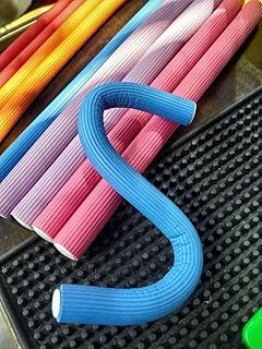 Curly Style - The Most Beautiful Curly Wrap Kit for Your Hair (Silicone - 6 Pieces) - Generic