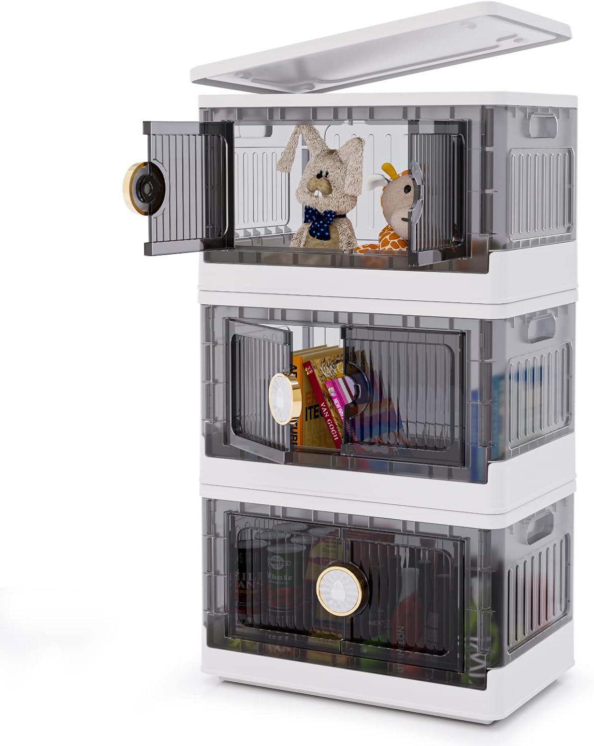 Storage Bins with LidCloset Organizers and Storage