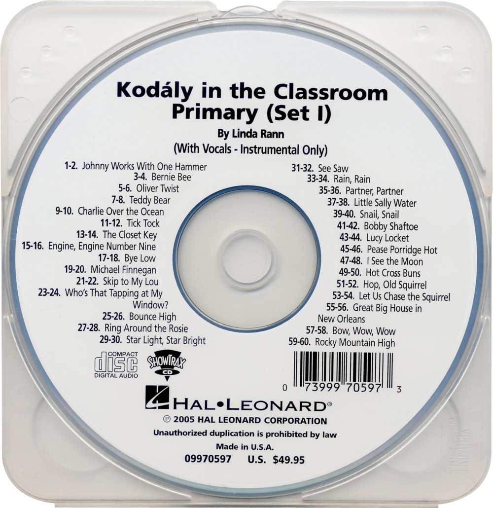 Linda Rann-Kodaly in the Classroom - Primary Set I-Classroom-CD