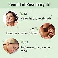 Vista 4 de Aceite De Romero 2 Oz Aceite De Romero 2-PACK Pharmark