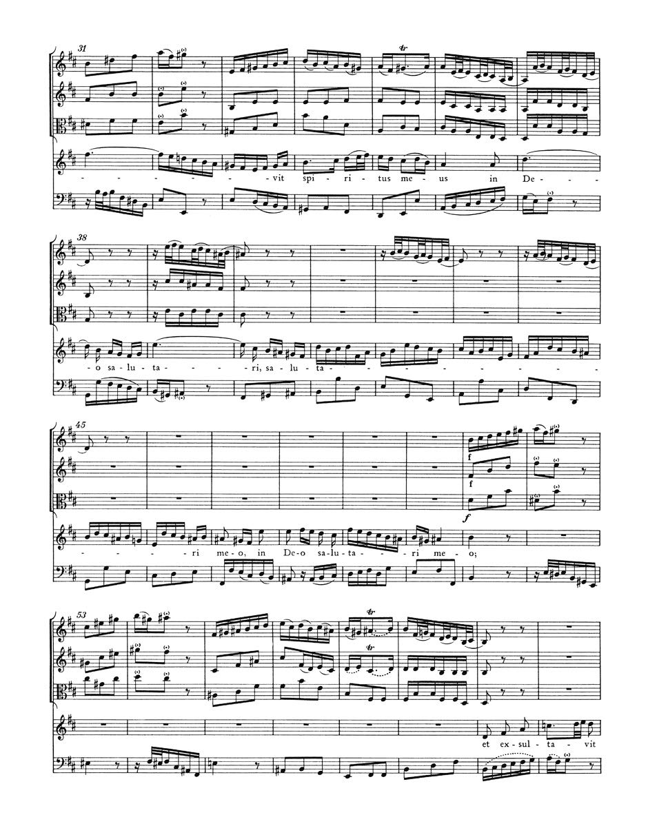 Magnificat in D major BWV 243 (Full Score)