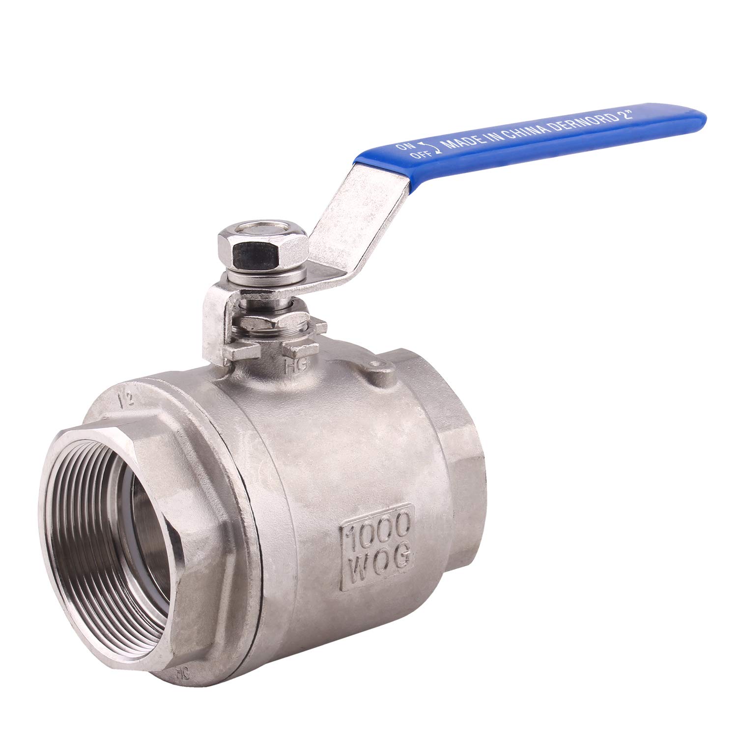 DERNORD 304 Stainless Steel Full Port Ball Valve