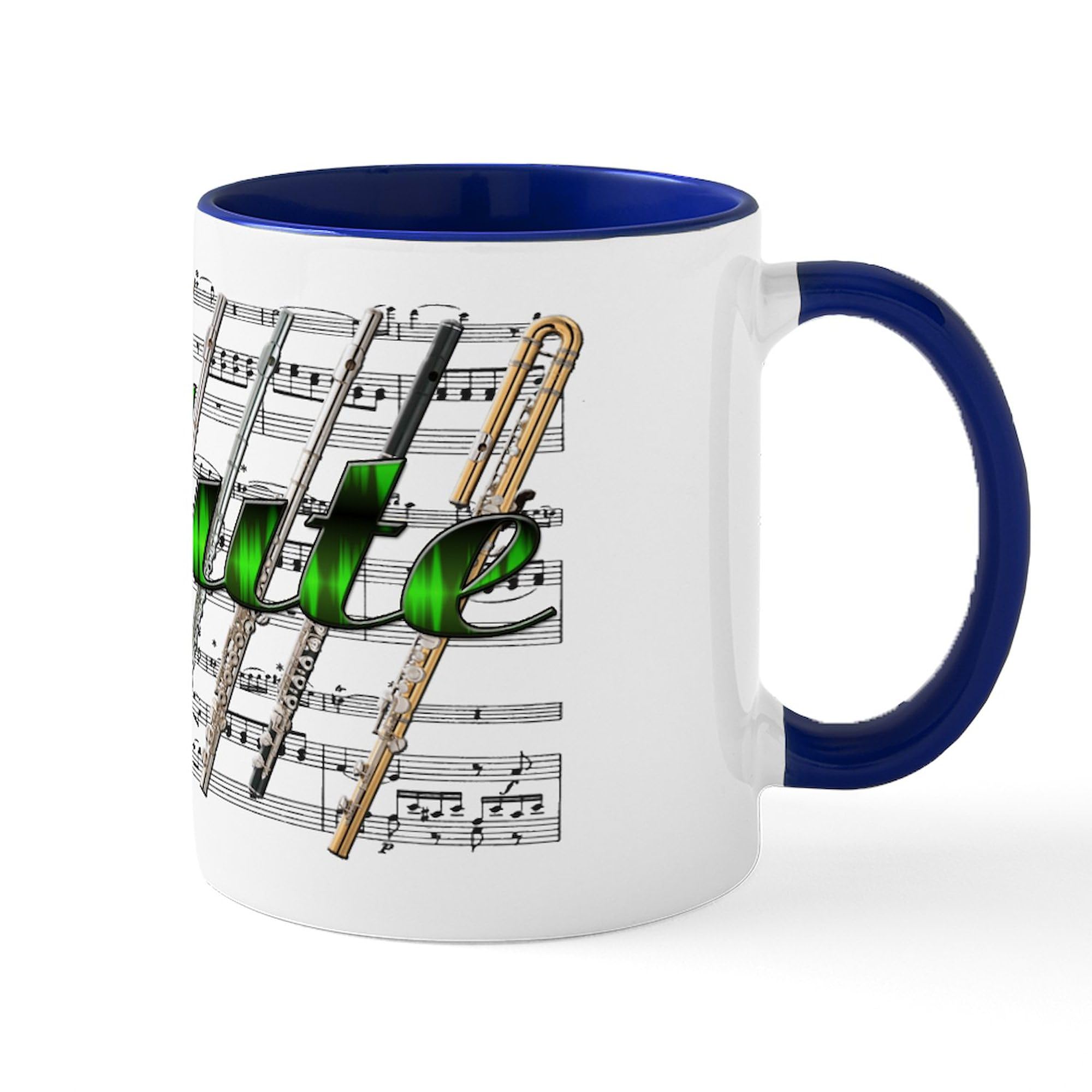 CafePress Flute Mug 11 oz (325 ml) Ceramic Coffee Mug