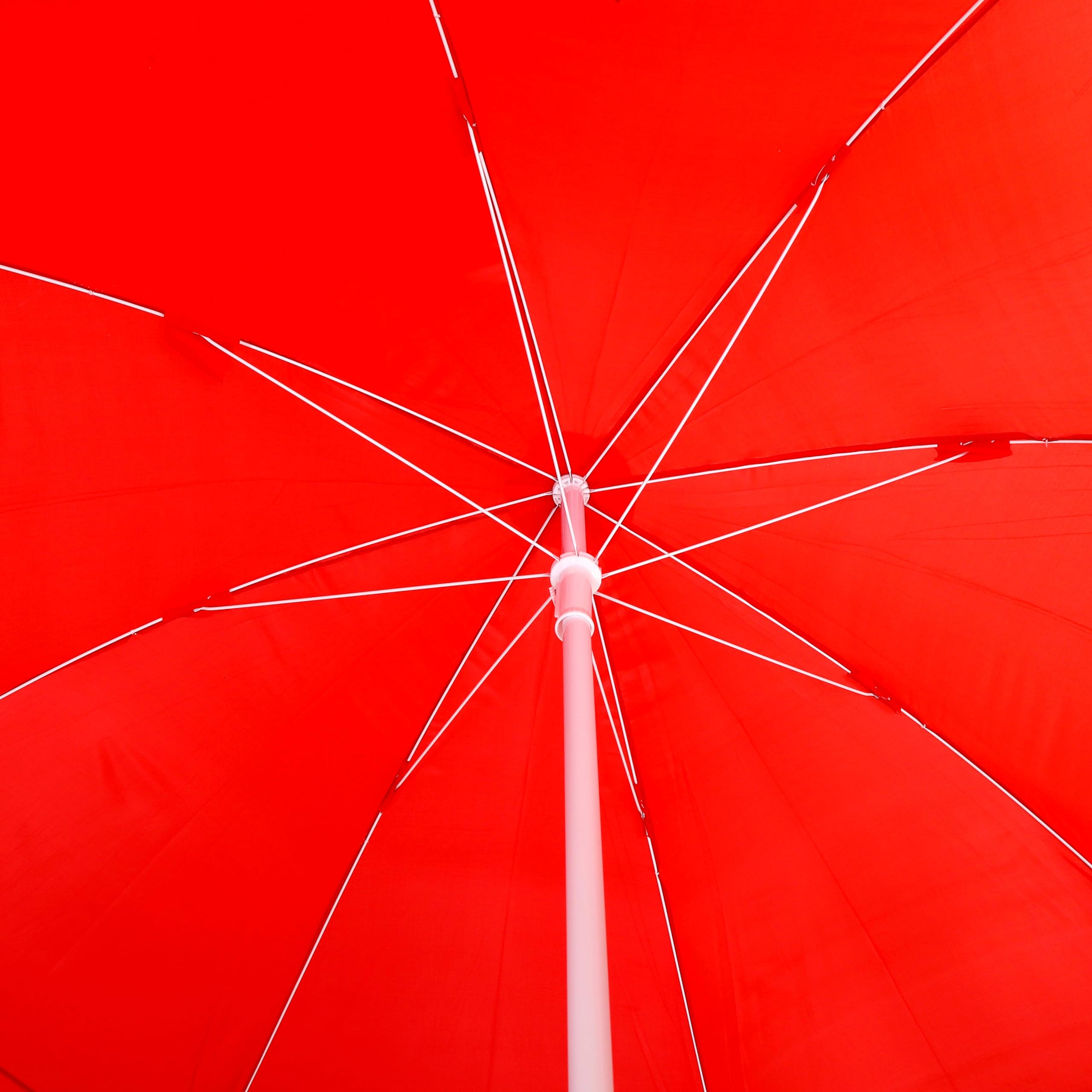Bluebuds, We Build Smiles 36inch/6ft Outdoor Garden Big Size Umbrella Without Stand For Hotels,Beach,Shop And Restaurent 1