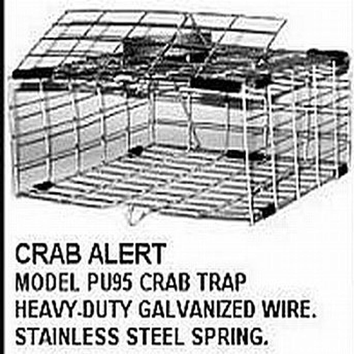 Tackle Factory Cuba Automatic Pop Up Crab Trap, Silver