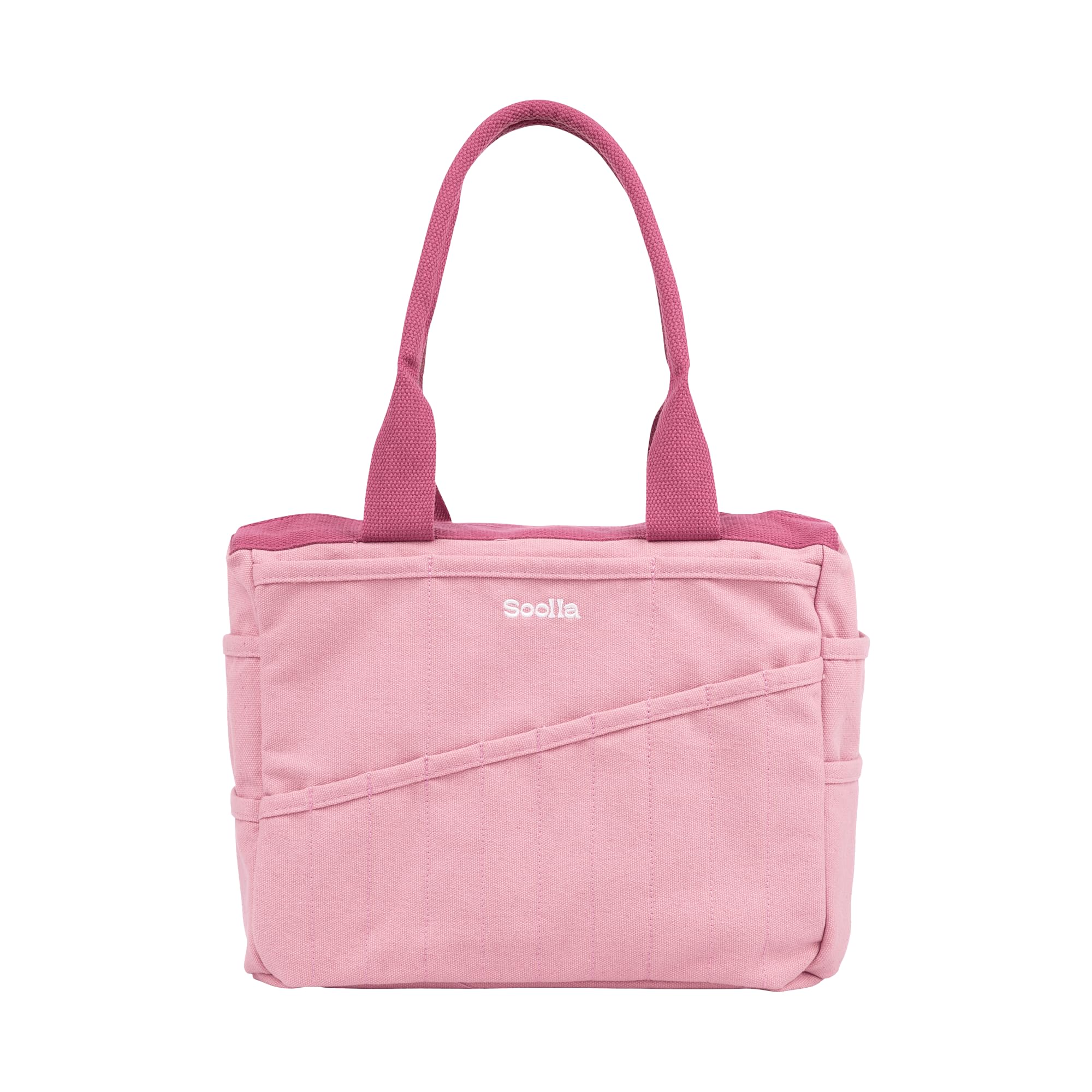 Soolla Studio Art Supply Organizador de almacenamiento y bolsa de herramientas de cerámica: bolsa de manualidades lavable, almacenamiento de hilo de tejer, portador de proyectos de ganchillo, 30