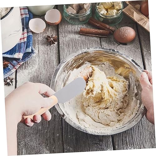 Miniatura 2 de Espátula de crema para mezclar metal, espátula, espátula, espátula, espátulas de mantequilla, 8 uds