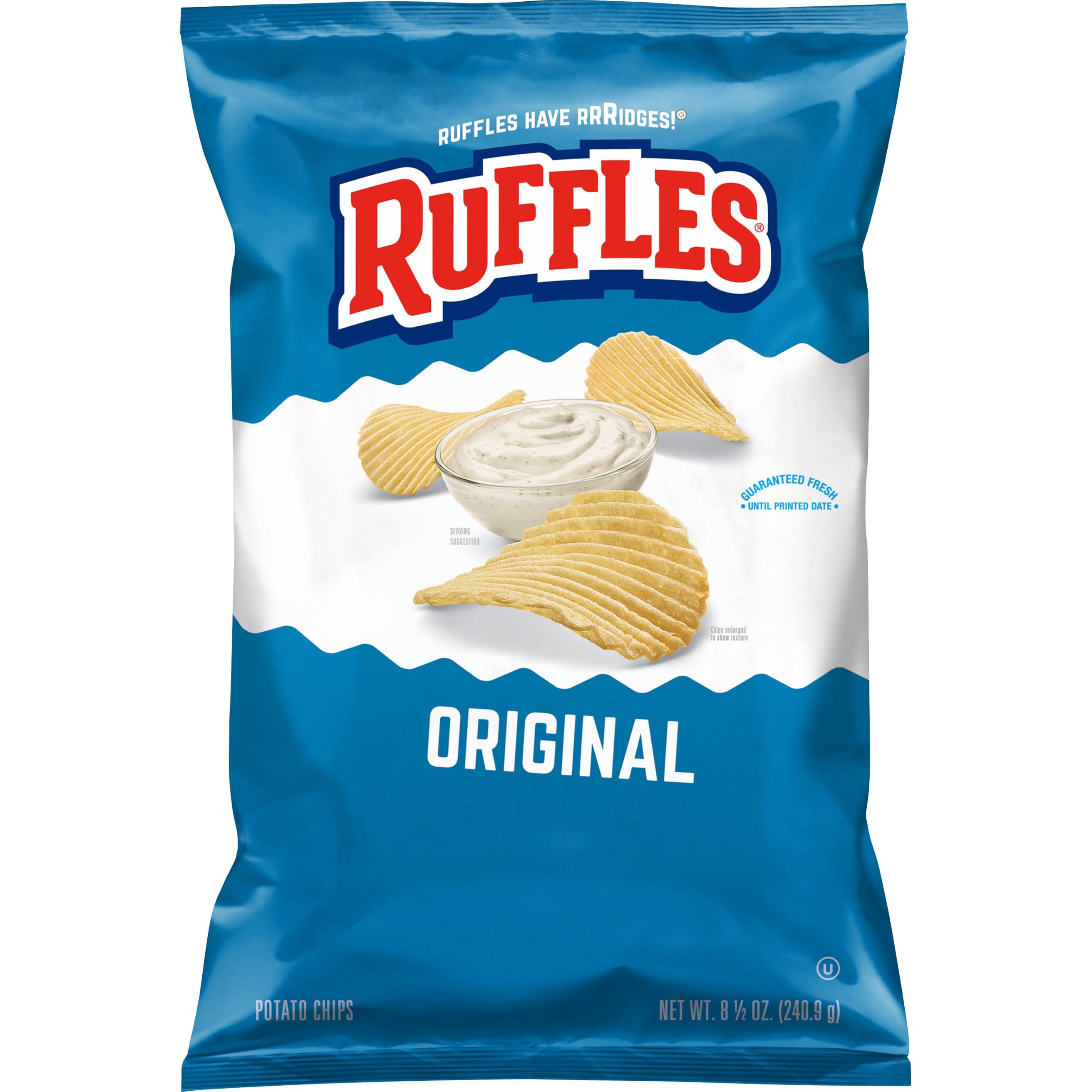 ポテチ☆ 2点 Amazon.co.jp: Ruffles Original Potato Chips Bag, 8.5 Ounce : 食品