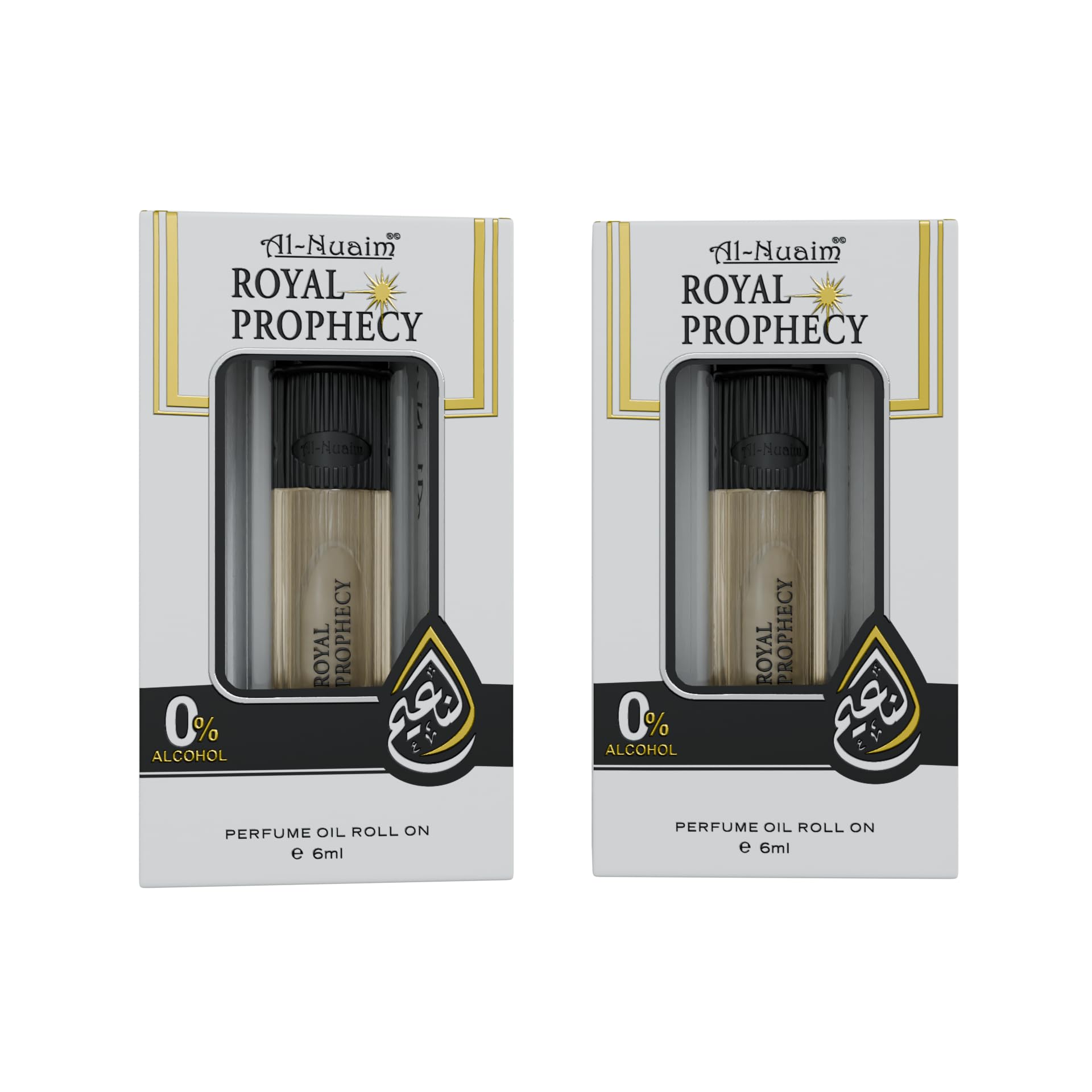 Al-Nuaim Royal Prophecy Attar 100 Percent Original And Alcohol Free Concentrated Perfume Oil Scent For Men Women (12ML)-image-35