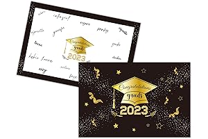 Class of 2023 Black & Gold Signature Board