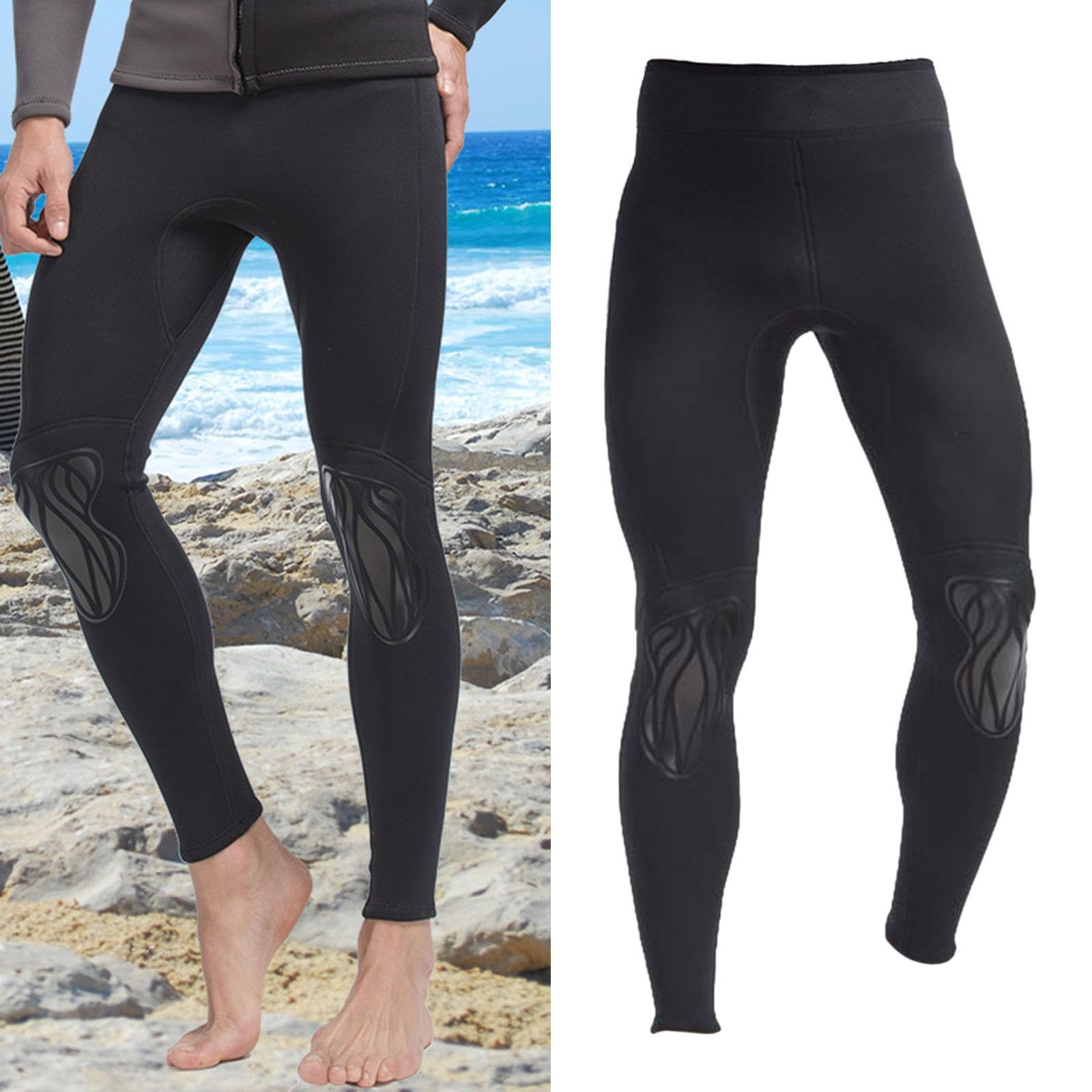 Plongez en Toute sécurité avec ce Pantalon de Combinaison en néoprène 3 mm, résistant pour aux poux de mer. Pantalon Long pour Sports Nautiques