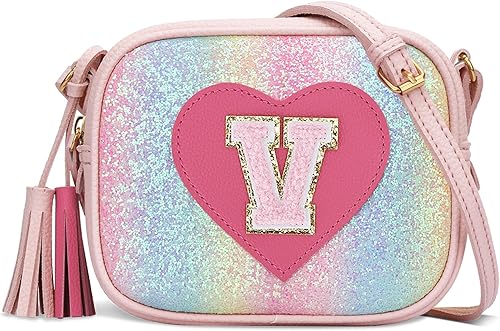 Miniatura 66 de KKXIU 2 3 4 5 6 7 8 9 10 años de edad, regalo para niña de 10 años, bolso cruzado con borla