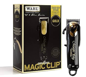 WAHL MagicClip&Detailerバリカンブラック@386❹/6㊹ Wahl Barber Combo Magic Clip and Detailer Black Limited - Be